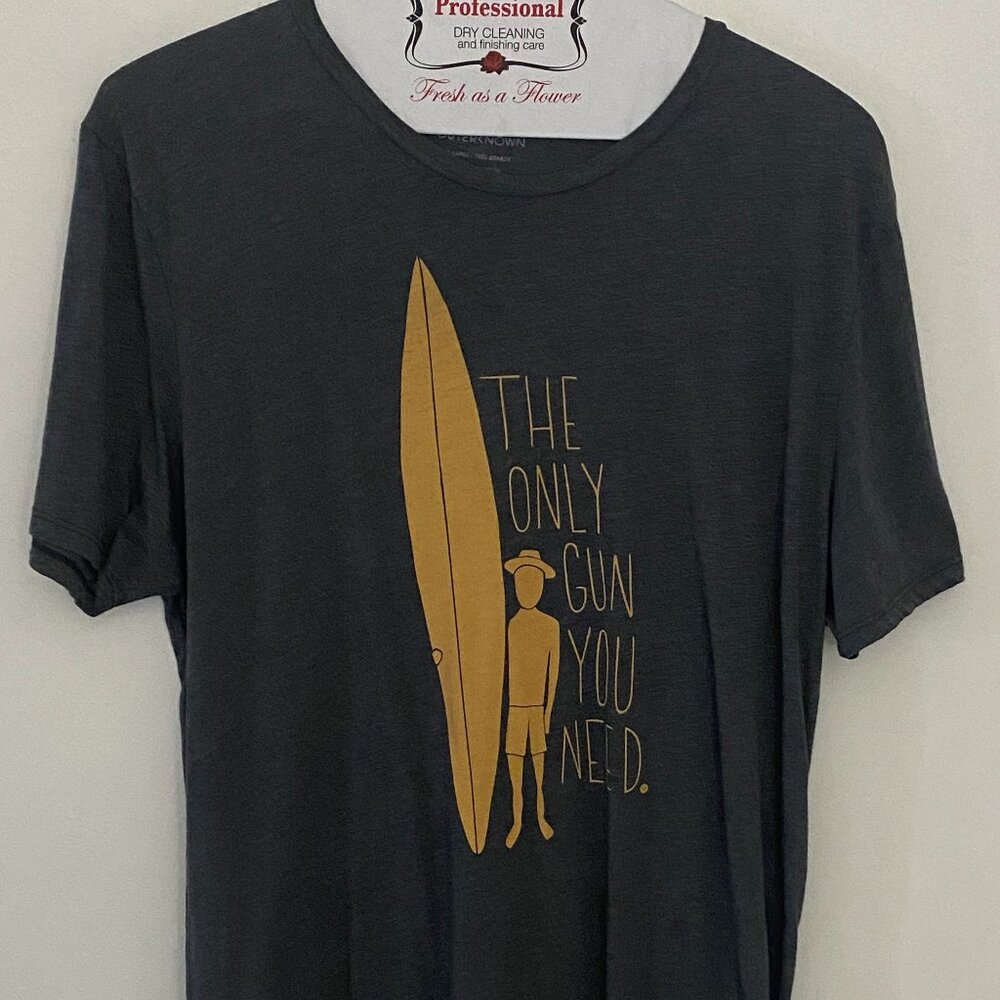 Outerknown "Only gun you need" Surfboard t-shirt